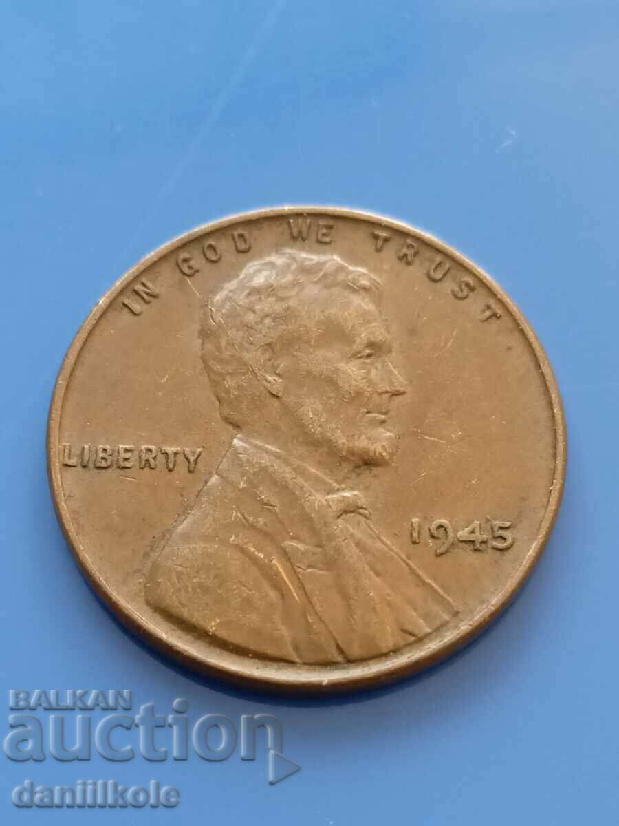 Delivery of *$*Y*$* USA 1 CENT 1945 No Letter - EXCELLENT *$*Y*$* Delivery of *$*Y*$* USA 1 CENT 1945 No Letter - EXCELLENT *$*Y*$*