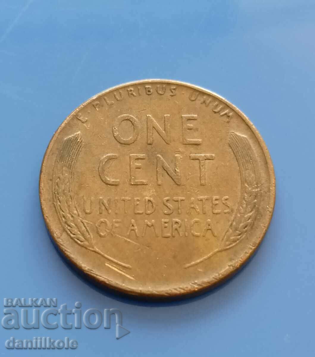 Licitație *$*Y*$* SUA 1 CENT 1946 Fără Literă - EXCELENTĂ *$*Y*$* Licitație *$*Y*$* SUA 1 CENT 1946 Fără Literă - EXCELENTĂ *$*Y*$*