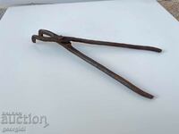 Old wrought iron pliers. №2164