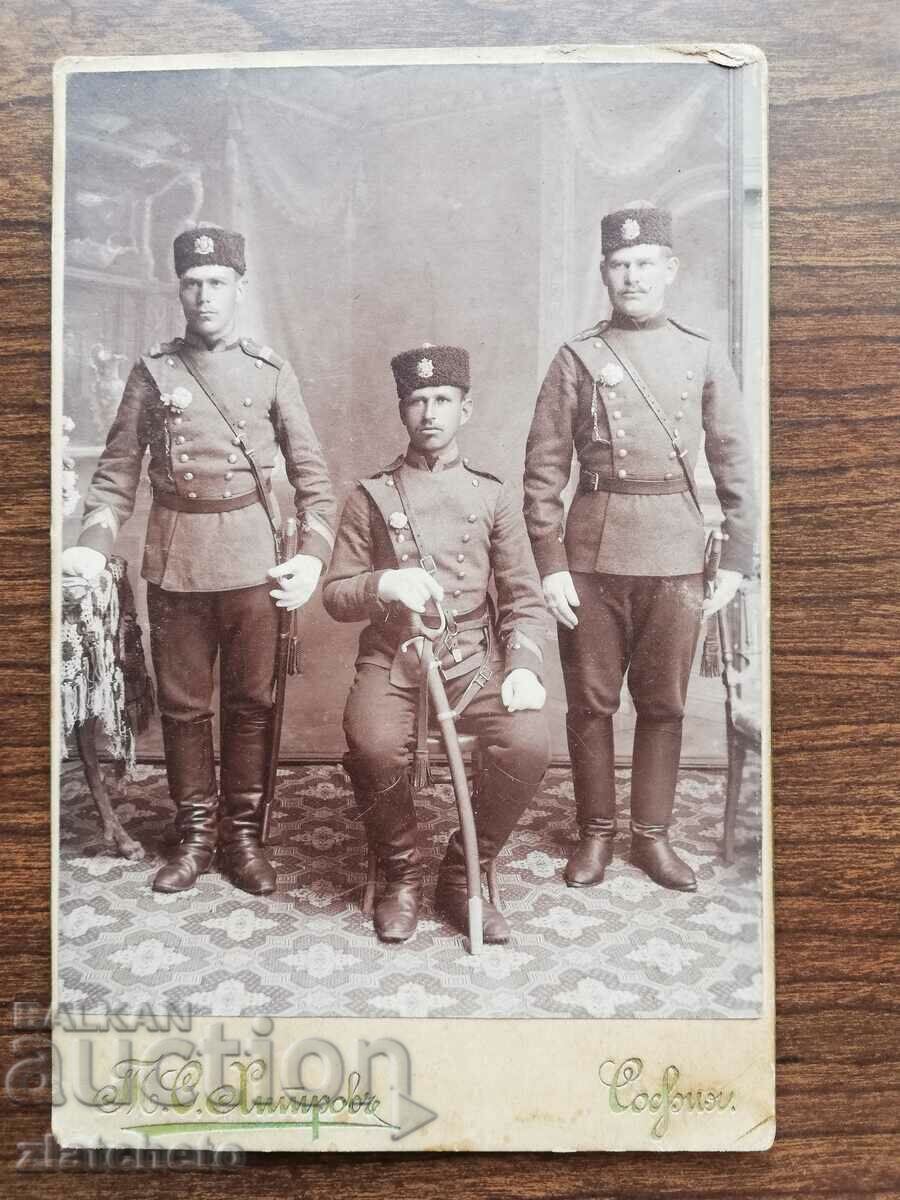 Old photo Kingdom of Bulgaria Cardboard - Atelier Hitrov with price 50.00 BGN | € 25.56 Old photo Kingdom of Bulgaria Cardboard - Atelier Hitrov with price 50.00 BGN | € 25.56