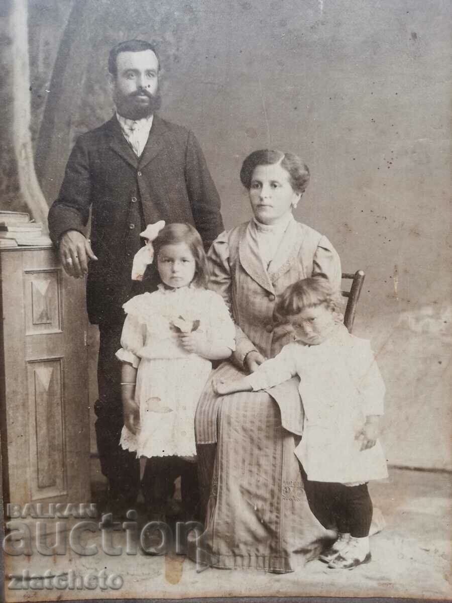 Old cardboard photo - with price 12.00 BGN | € 6.14 Old cardboard photo - with price 12.00 BGN | € 6.14