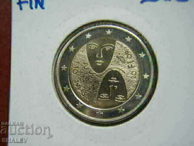 Auction  2 euro 2006 Finland "100 years" - Unc (2 euro)