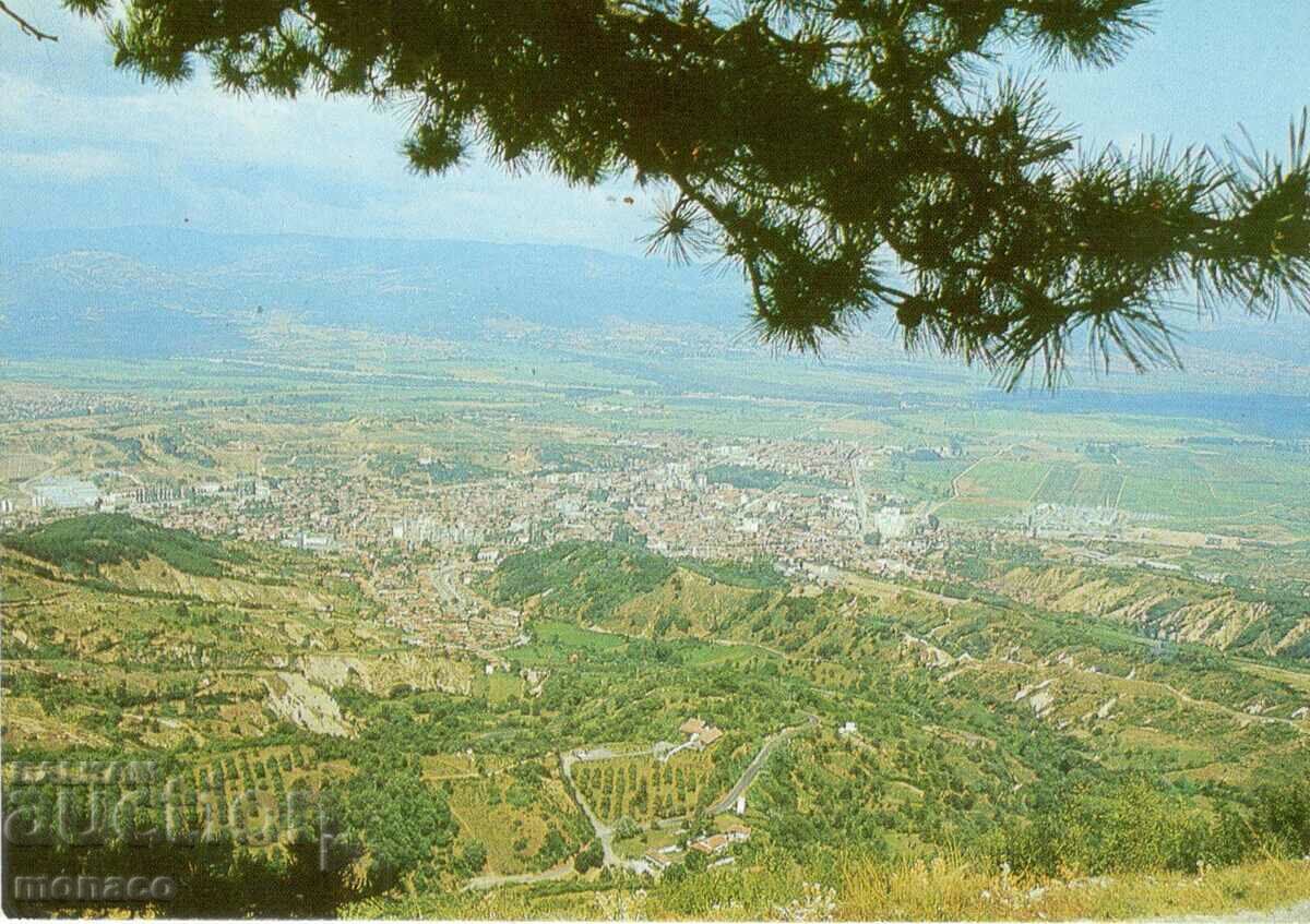 Old postcard - Gotse Delchev, General view