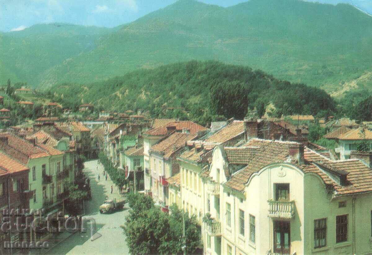 Old card - Gotse Delchev, View