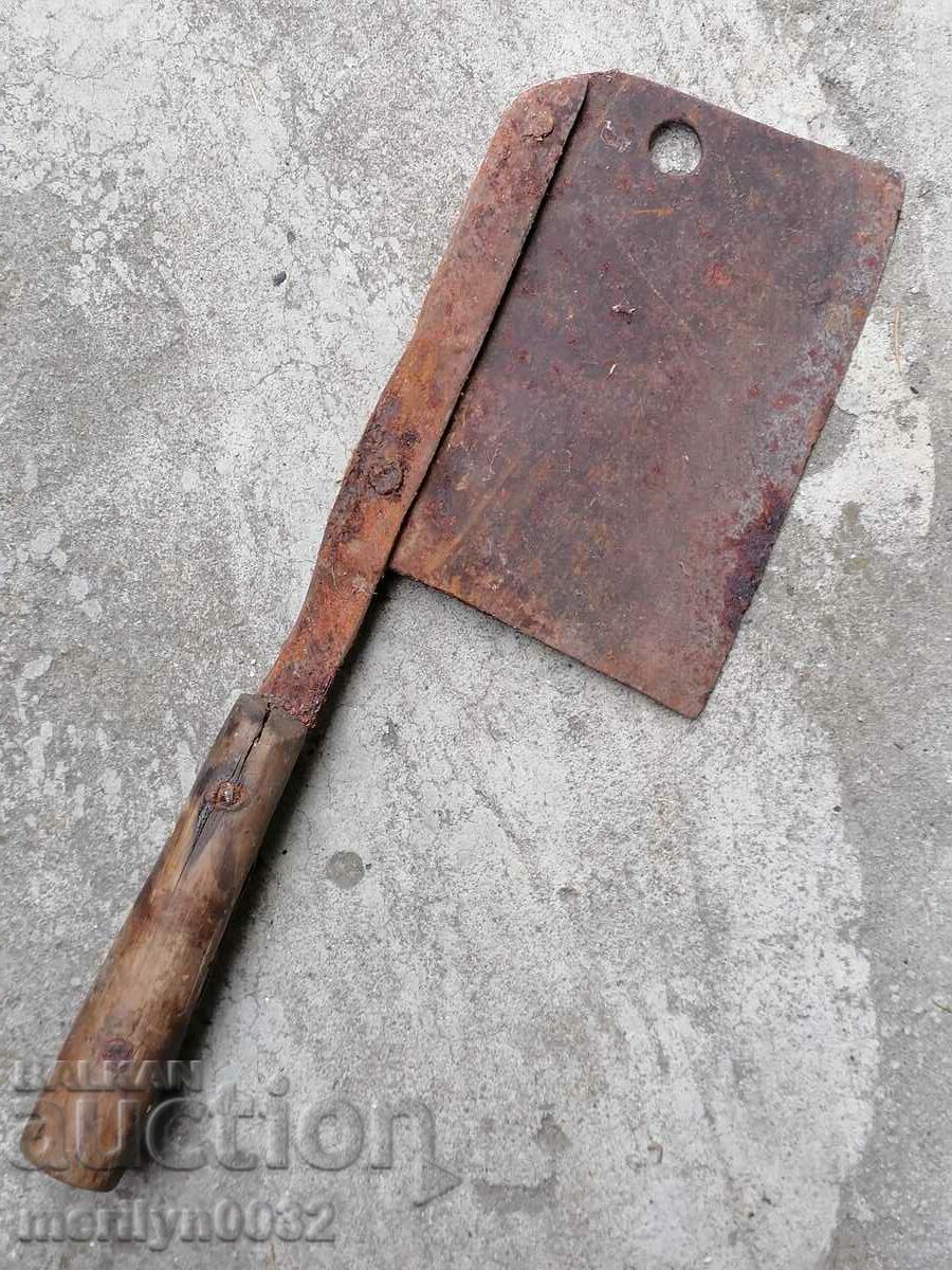 Παλιό σφυρήλατο ελικόπτερο τσεκούρι τσεκούρι με τιμή 45.00 BGN | € 23.01