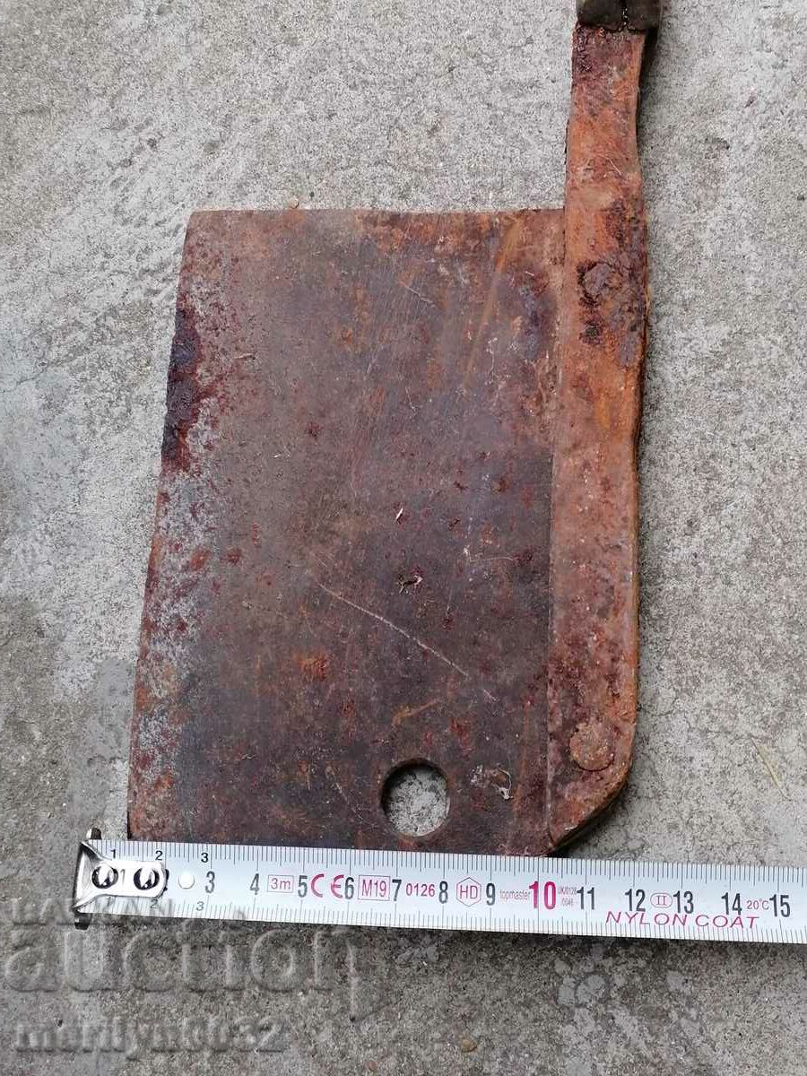 Παλιό σφυρήλατο ελικόπτερο τσεκούρι τσεκούρι - 5