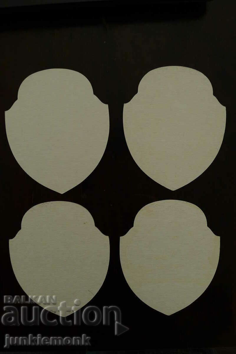 JAGERHOF BEER PAD, 4 PIECES !!! with price 5.00 BGN | € 2.56