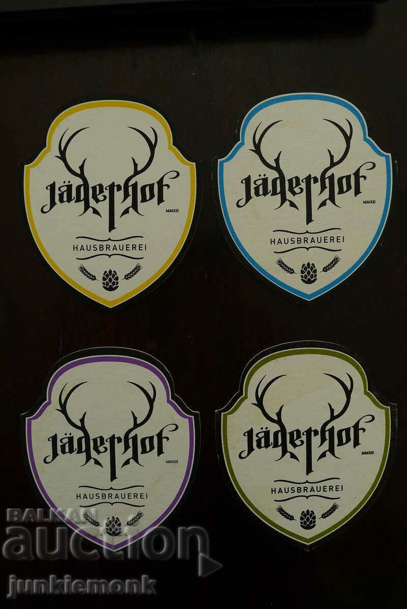 JAGERHOF BEER PAD, 4 PIECES !!!