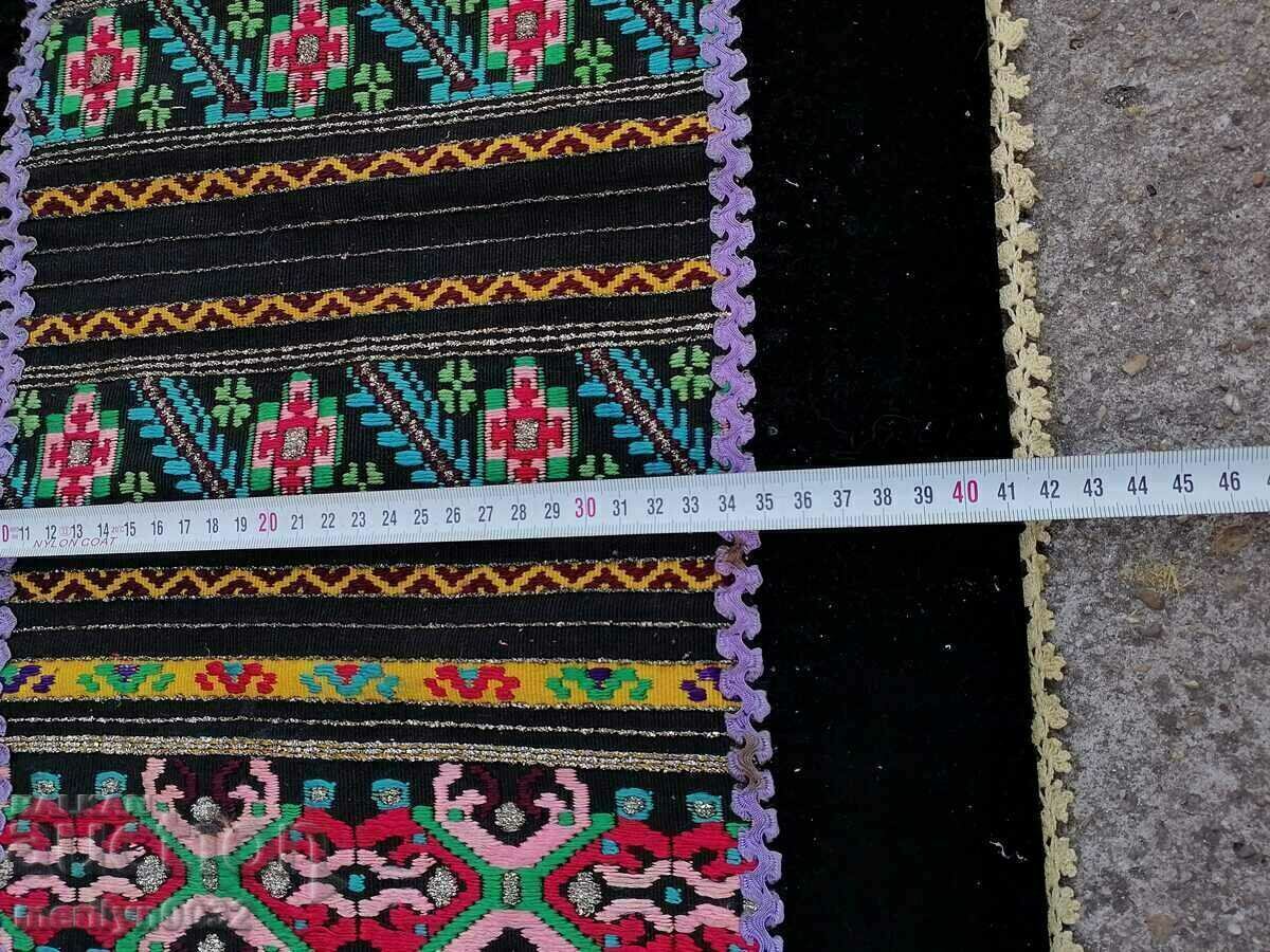 Old woven, embroidered and embroidered apron, costume, sukman - 7