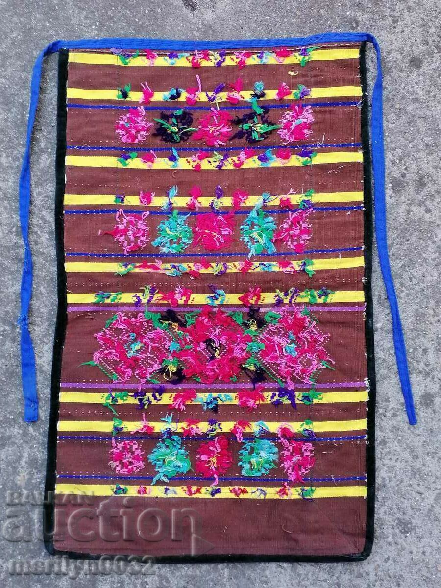 Auction Old woven, embroidered and embroidered apron, costume, sukman Auction Old woven, embroidered and embroidered apron, costume, sukman