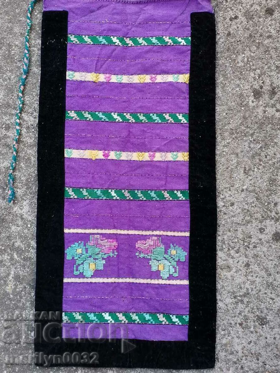 Old woven, embroidered embroidered apron tinsel costume dress - 7 Old woven, embroidered embroidered apron tinsel costume dress - 7