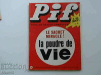 "Pif Gadget" 60 with black and white "Teddy Ted" (read the description), Pif