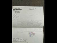 Georgi Chankov Central Committee of the Bulgarian Communist Party 1953 Letter