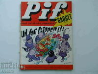 "Pif Gadget" 99 with black and white "Teddy Ted" (read the description), Pif