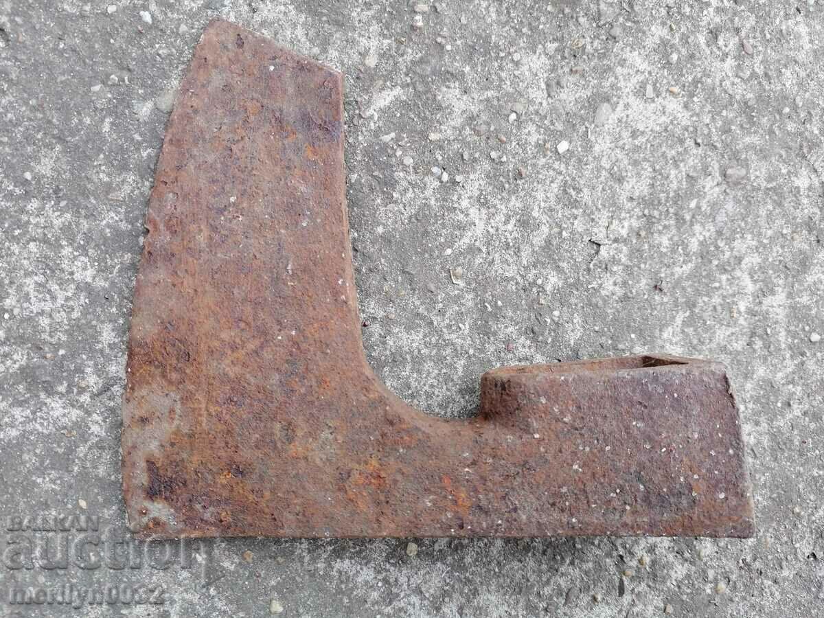 An old ax shaft tool wrought iron with price 35.00 BGN | € 17.90