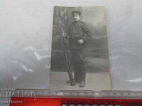 OLD PHOTO SHIFK UNIFORM, RIFLE-1916