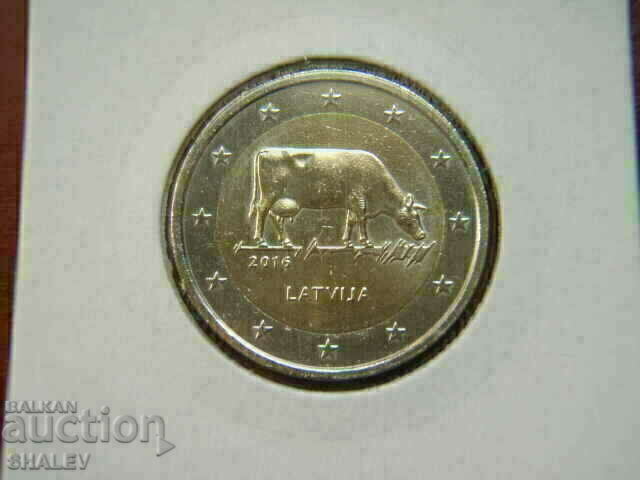 2 euro 2016 Latvia "Cow" (1) /Latvia/ - Unc (2 euro)