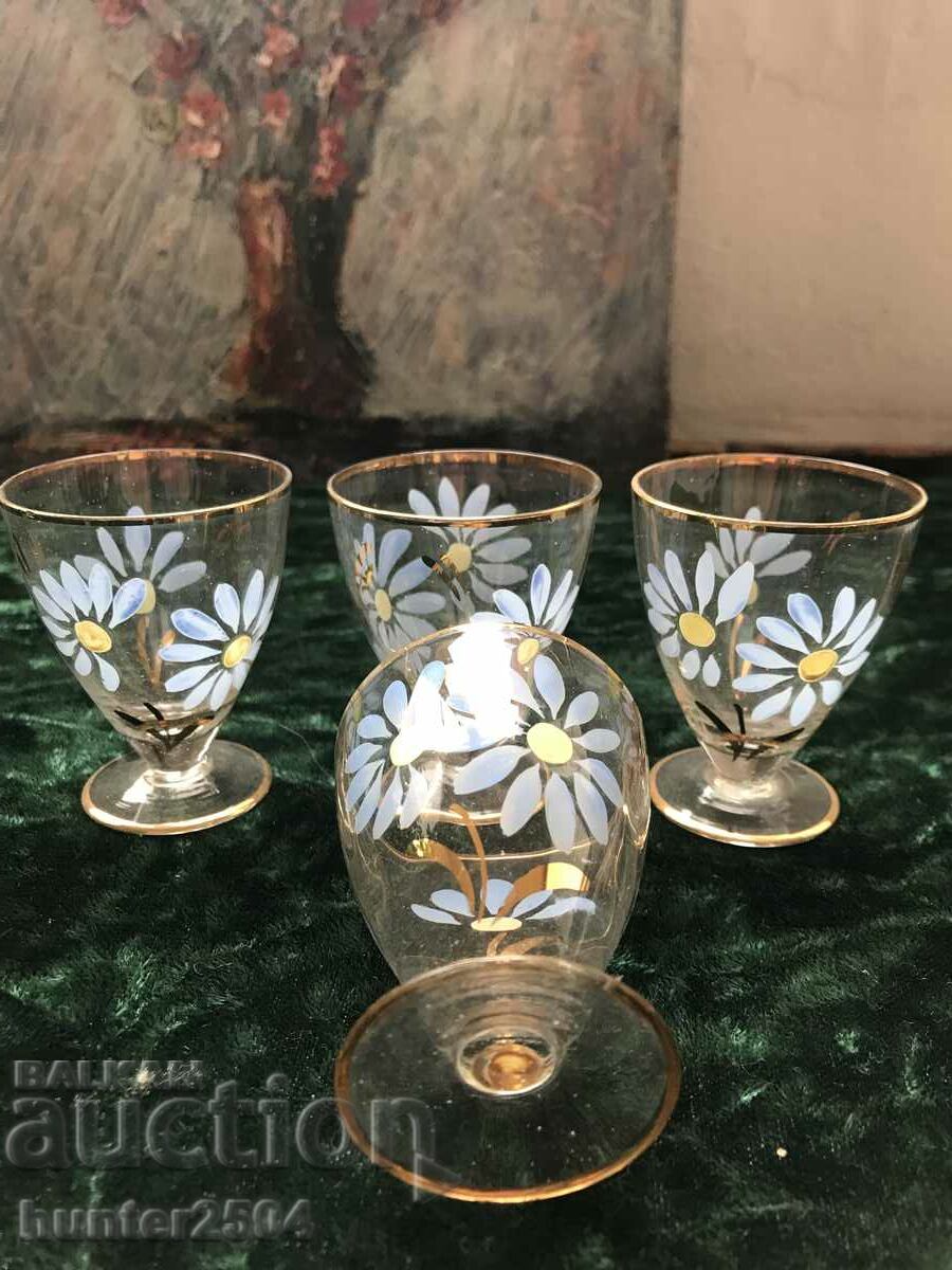 Cupe - 4 buc., Pictate, 6,5 cm, vechi cu preț 19.95 BGN | € 10.20