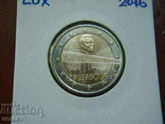 Auction 2 euro 2016 Luxembourg "Charles Bridge" Luxembourg (2 euro) Auction 2 euro 2016 Luxembourg "Charles Bridge" Luxembourg (2 euro)