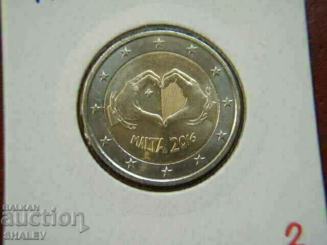Delivery of 2 euro 2016 Malta "Love" (2) /Malta/ - Unc (2 euro) Delivery of 2 euro 2016 Malta "Love" (2) /Malta/ - Unc (2 euro)