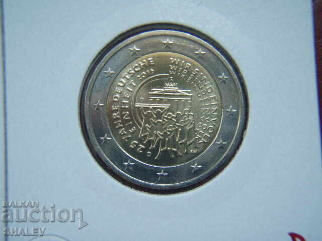 Delivery of 2 Euro 2015 Germany A, D, F, G, J "25 years" Germany 2 euro