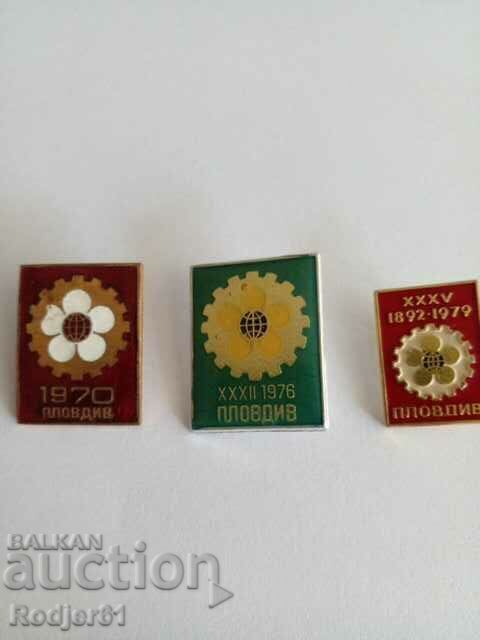 badges - Plovdiv Fair - 6 pcs with price 5.00 BGN | € 2.56 badges - Plovdiv Fair - 6 pcs with price 5.00 BGN | € 2.56