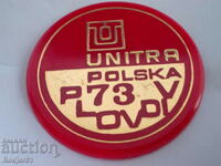 badges - Plovdiv Fair - Poland - 4 pcs