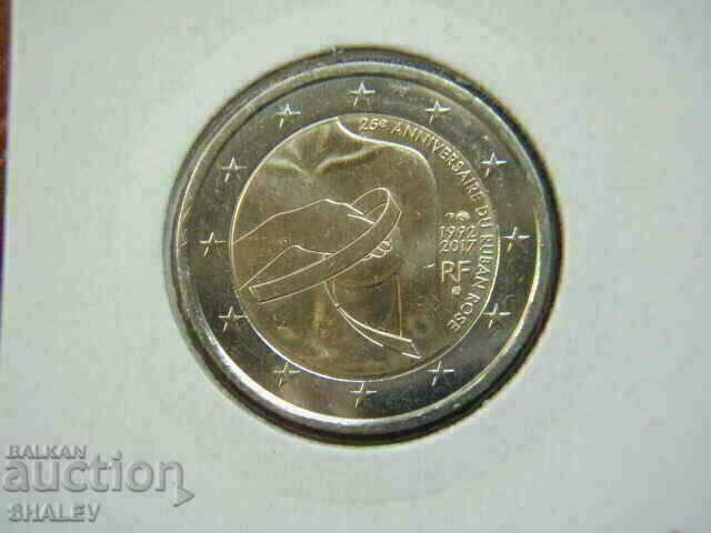 Auction 2 euro 2017 France "25 years" (1) /France/ - Unc (2 euro) Auction 2 euro 2017 France "25 years" (1) /France/ - Unc (2 euro)