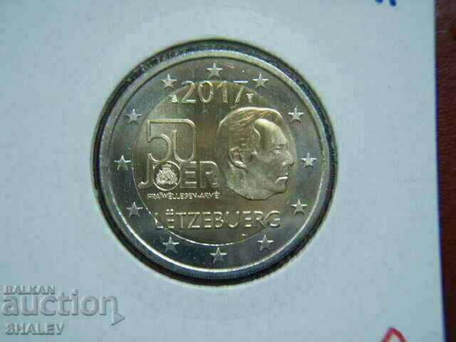 Livrarea 2 euro 2017 Luxemburg „50 ani”(2) /Luxemburg/ - (2 euro)
