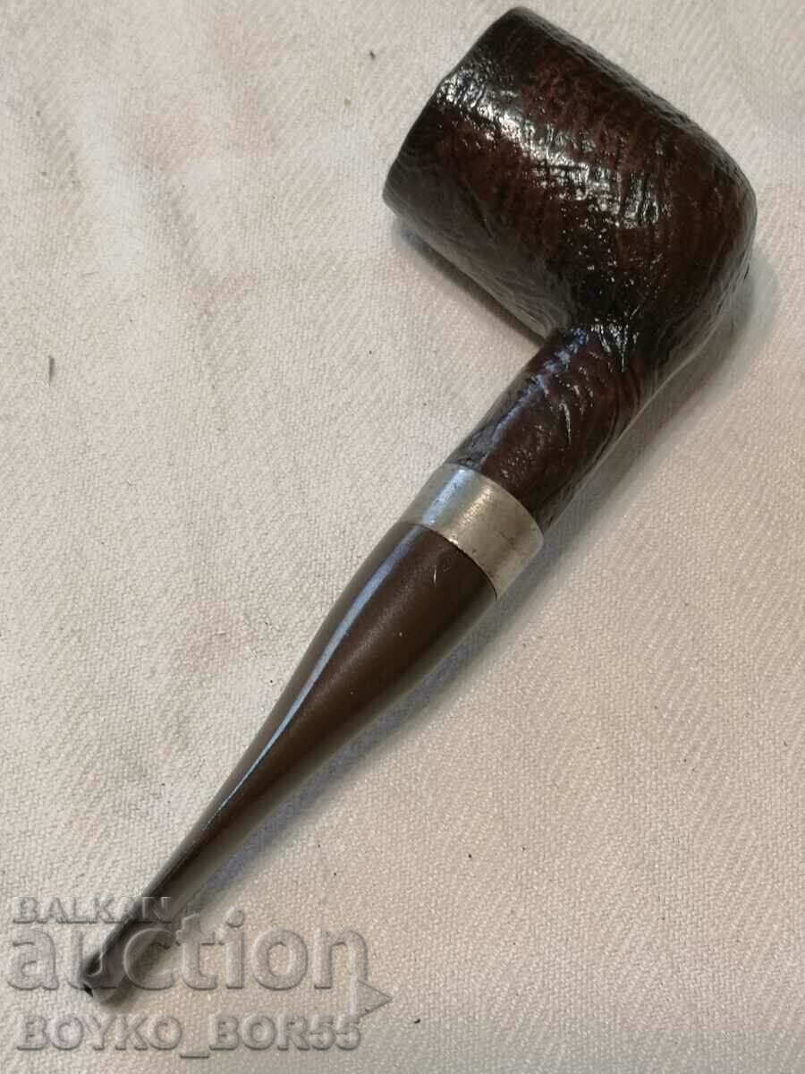 SILVER PEARL Rare Old English Pipe PRINCE OF WALES - 5