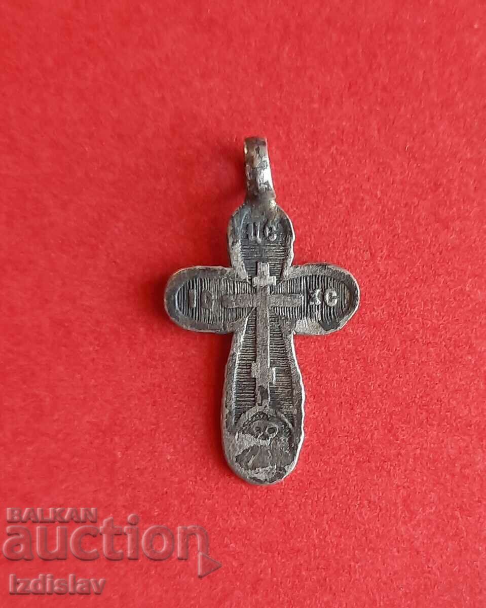 Auction Ancient silver cross Tsarist Russia Auction Ancient silver cross Tsarist Russia