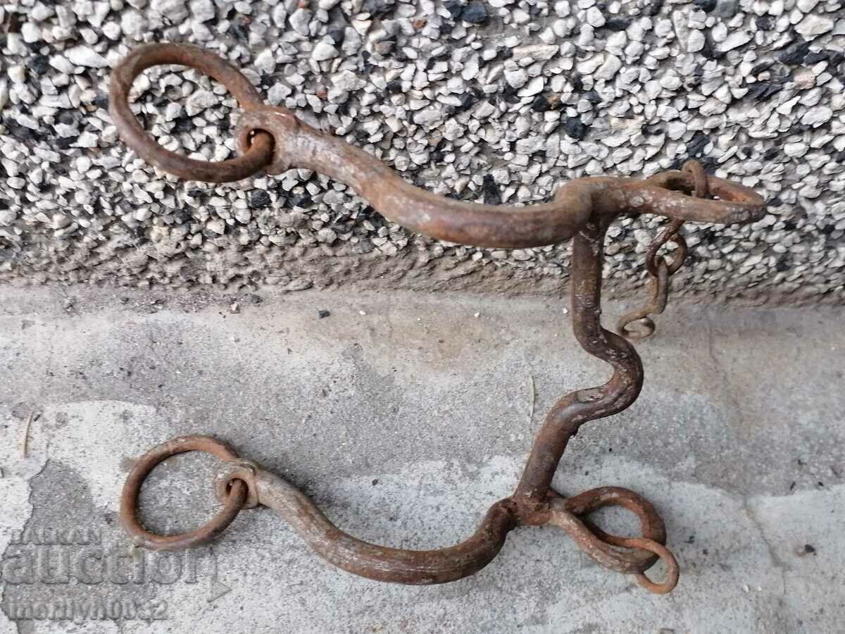 An old forged bridle reins wrought iron, a harness with price 33.00 BGN | € 16.87 An old forged bridle reins wrought iron, a harness with price 33.00 BGN | € 16.87