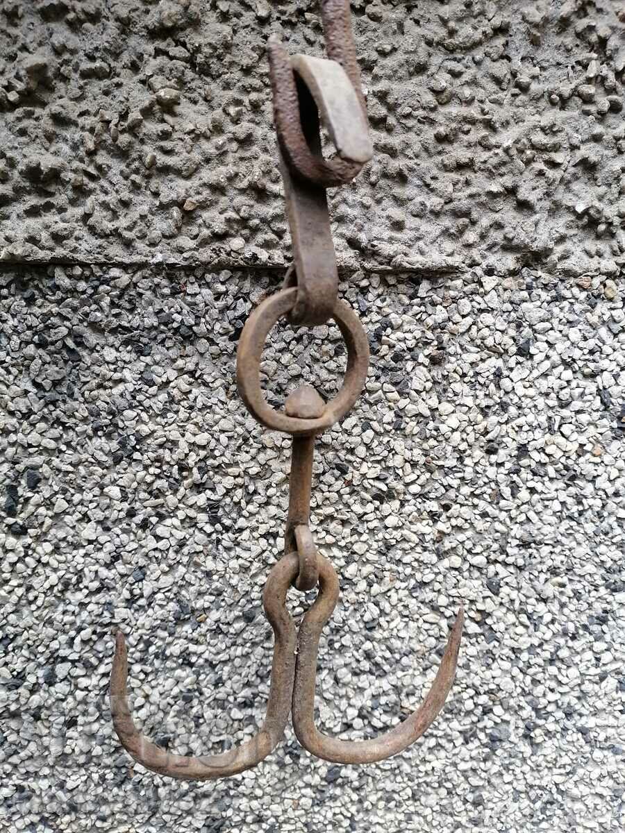 Hook, scraper, wrought iron - 5