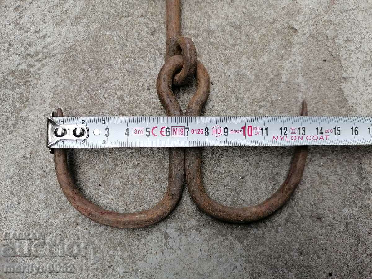 Hook, scraper, wrought iron - 6