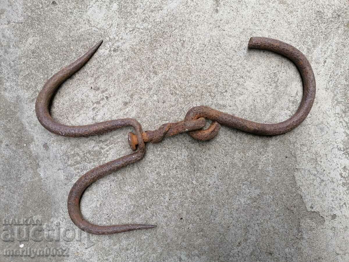 Hook, scraper, wrought iron with price 36.00 BGN | € 18.41 Hook, scraper, wrought iron with price 36.00 BGN | € 18.41