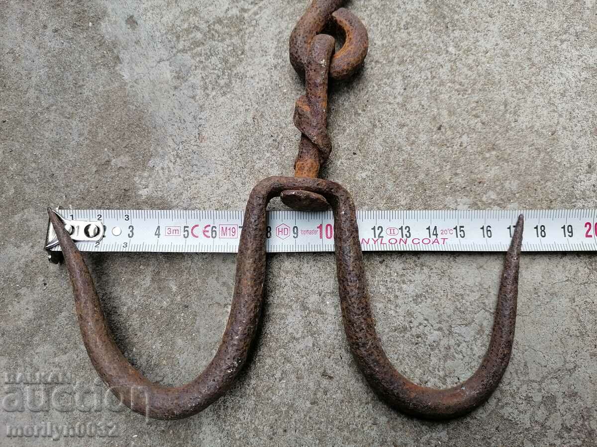Hook, scraper, wrought iron - 7 Hook, scraper, wrought iron - 7
