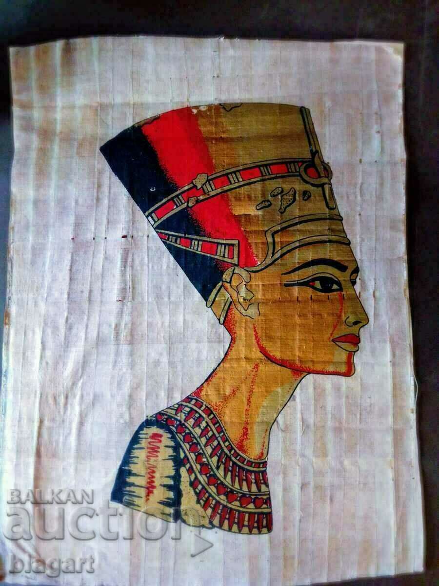 "Нефертити"-папирус-Египет