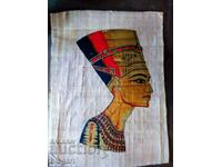 „Nefertiti” -papyrus-Egipt