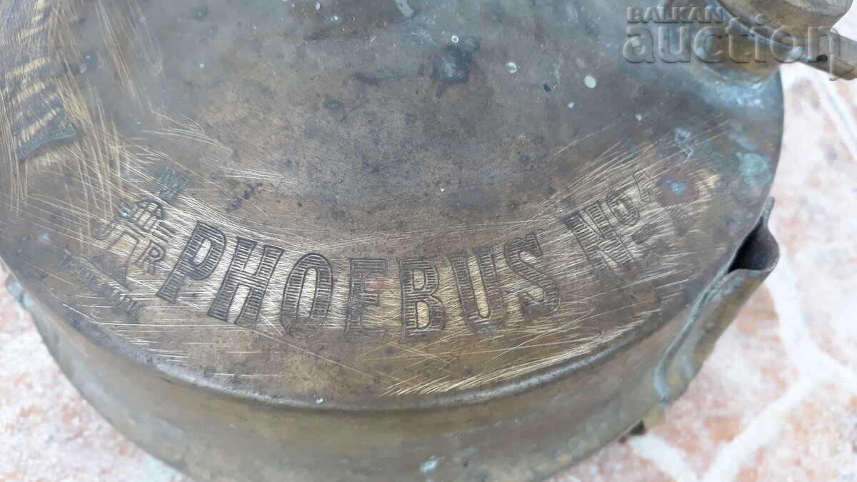 Auction  An old forced stove from the 20th century made in Germany