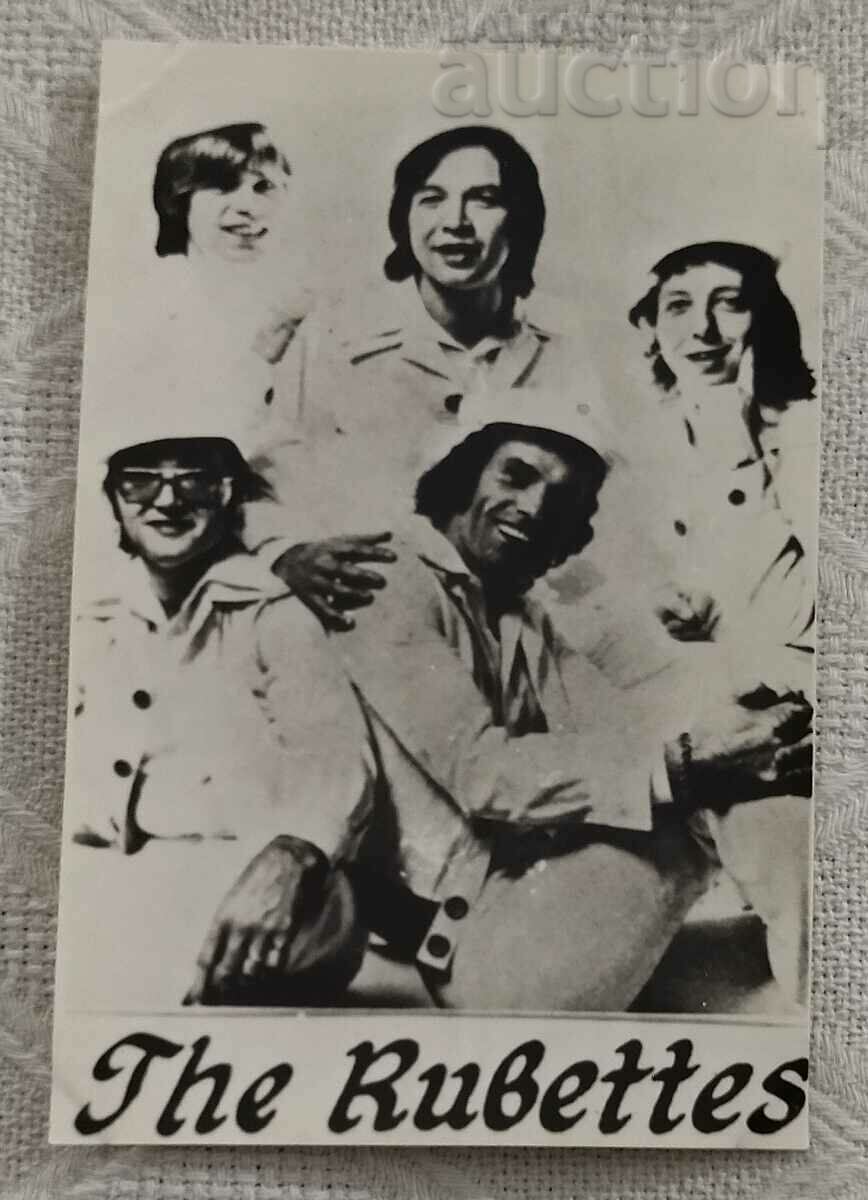 THE RUBETTES COMPOSITION MUSIC PHOTO 198 ..
