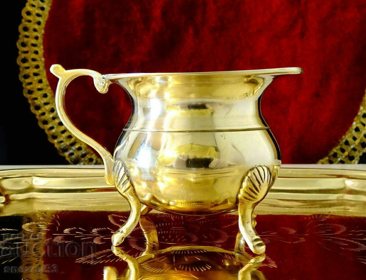 Auction Aristocratic bronze jug, creamer Auction Aristocratic bronze jug, creamer