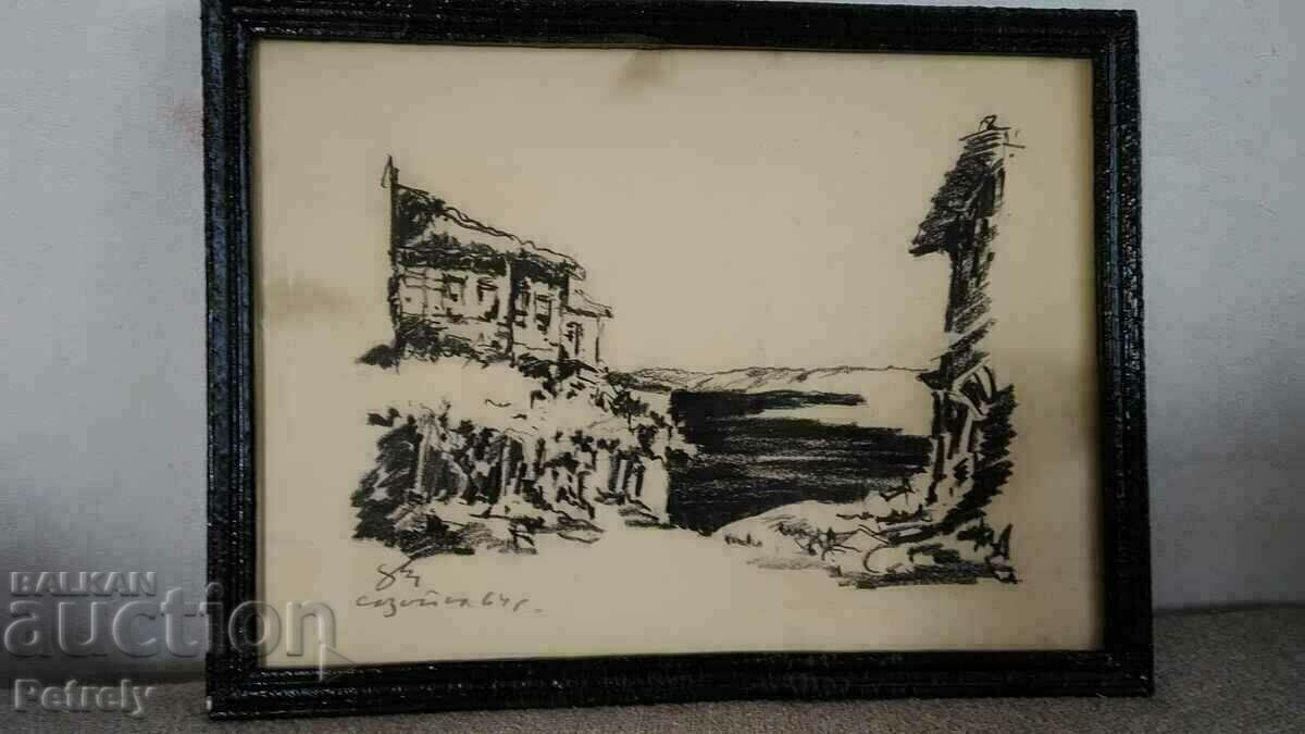 Delivery of Old painting