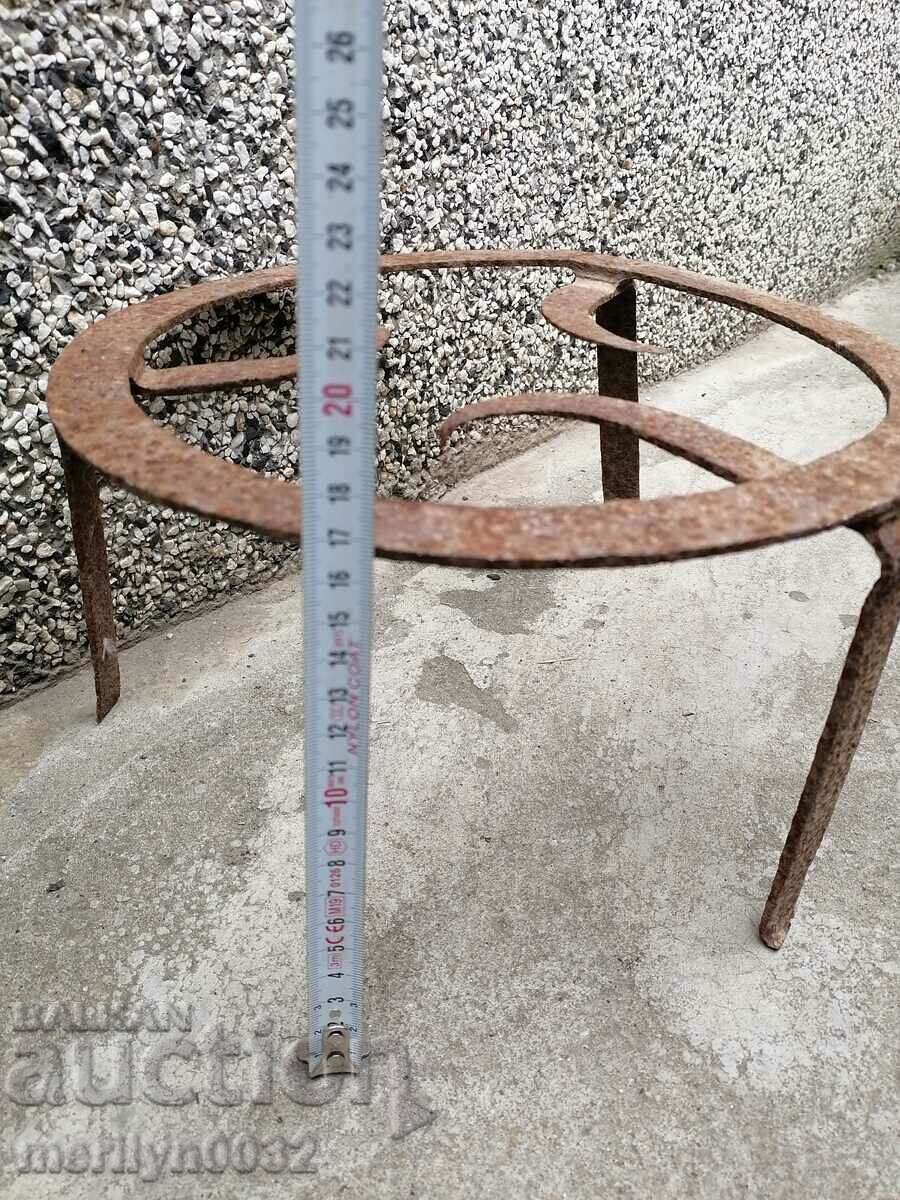 An old forged sage, fireplace, grill, wrought iron wrought iron - 6