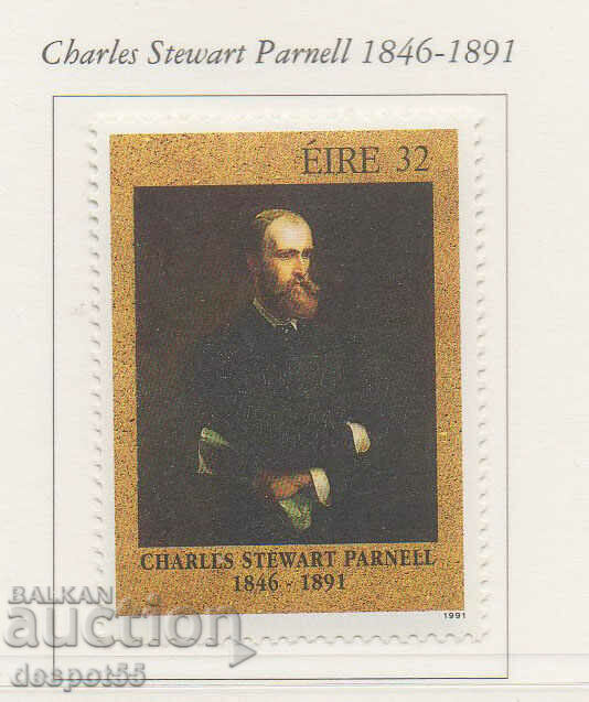 1991. Eire. 100th anniversary of Charles Stuart Parnell.