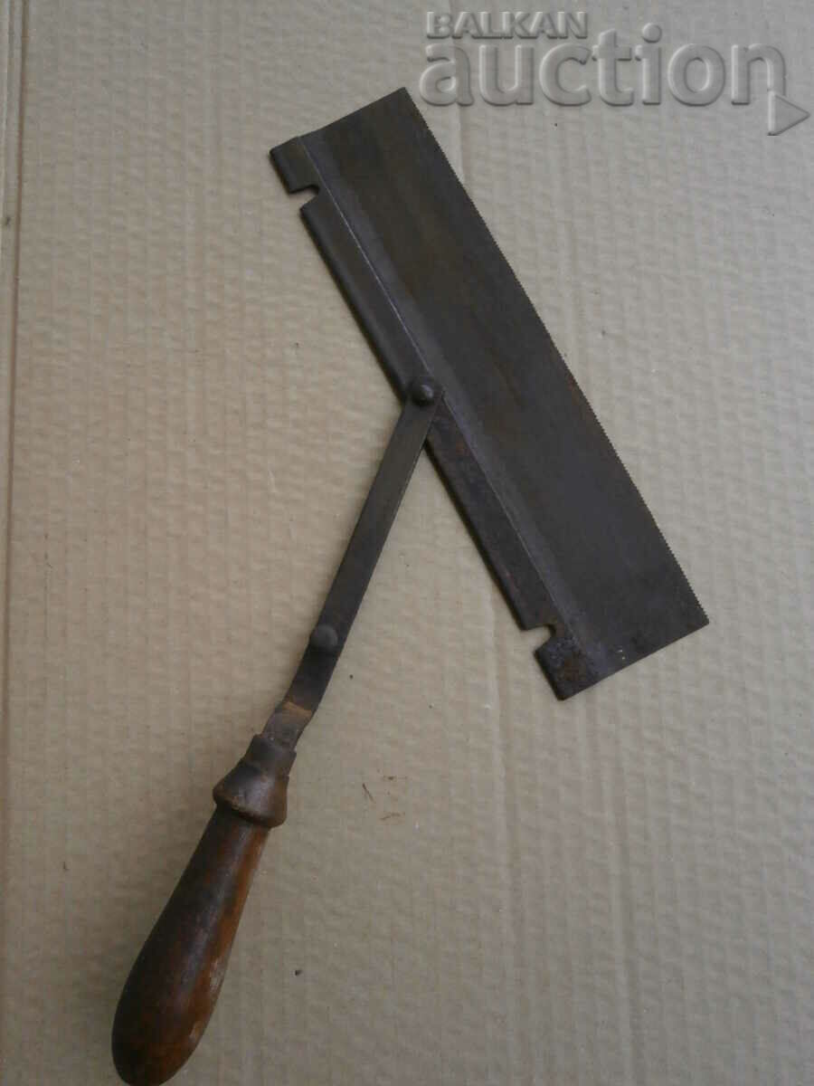 Δημοπρασία αντίκα ξυλουργική πριόνι εσωτερική διακόσμηση