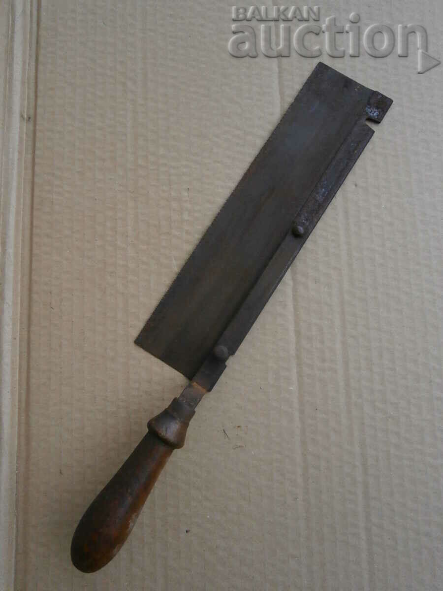 Παράδοση αντίκα ξυλουργική πριόνι εσωτερική διακόσμηση