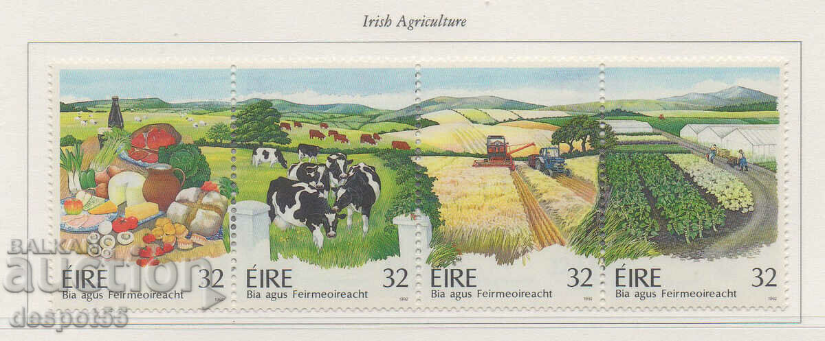 1992. Irlanda. Aprovizionarea și agricultura.