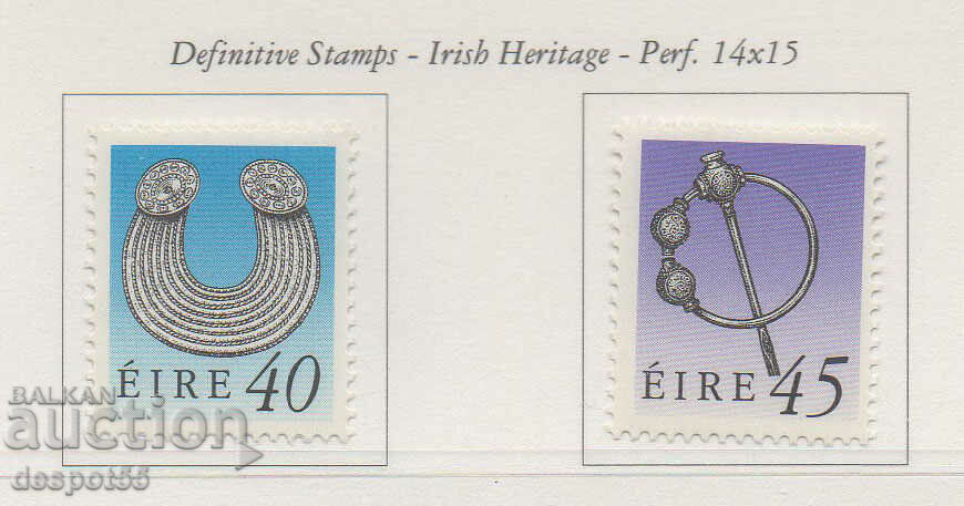1992. Irlanda. Noua ediție - Treasures of Irish Art
