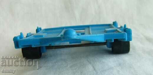 Old toy trailer, platform, plastic bike with price 4.00 BGN | € 2.05