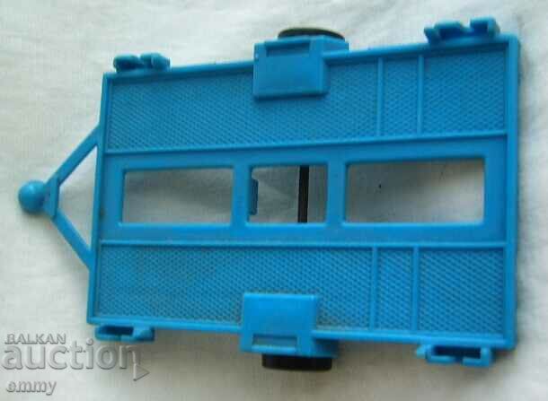 Delivery of Old toy trailer, platform, plastic bike